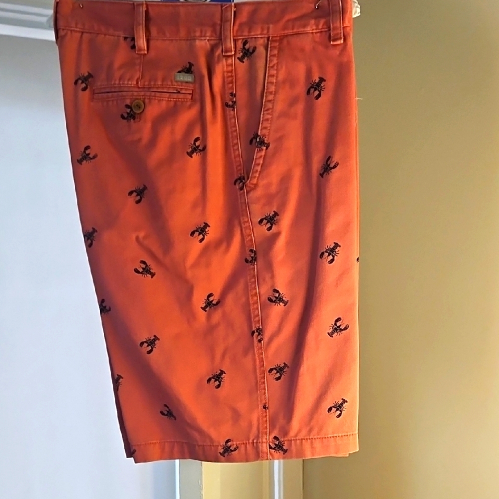 Nantucket Red Lobster Print Shorts